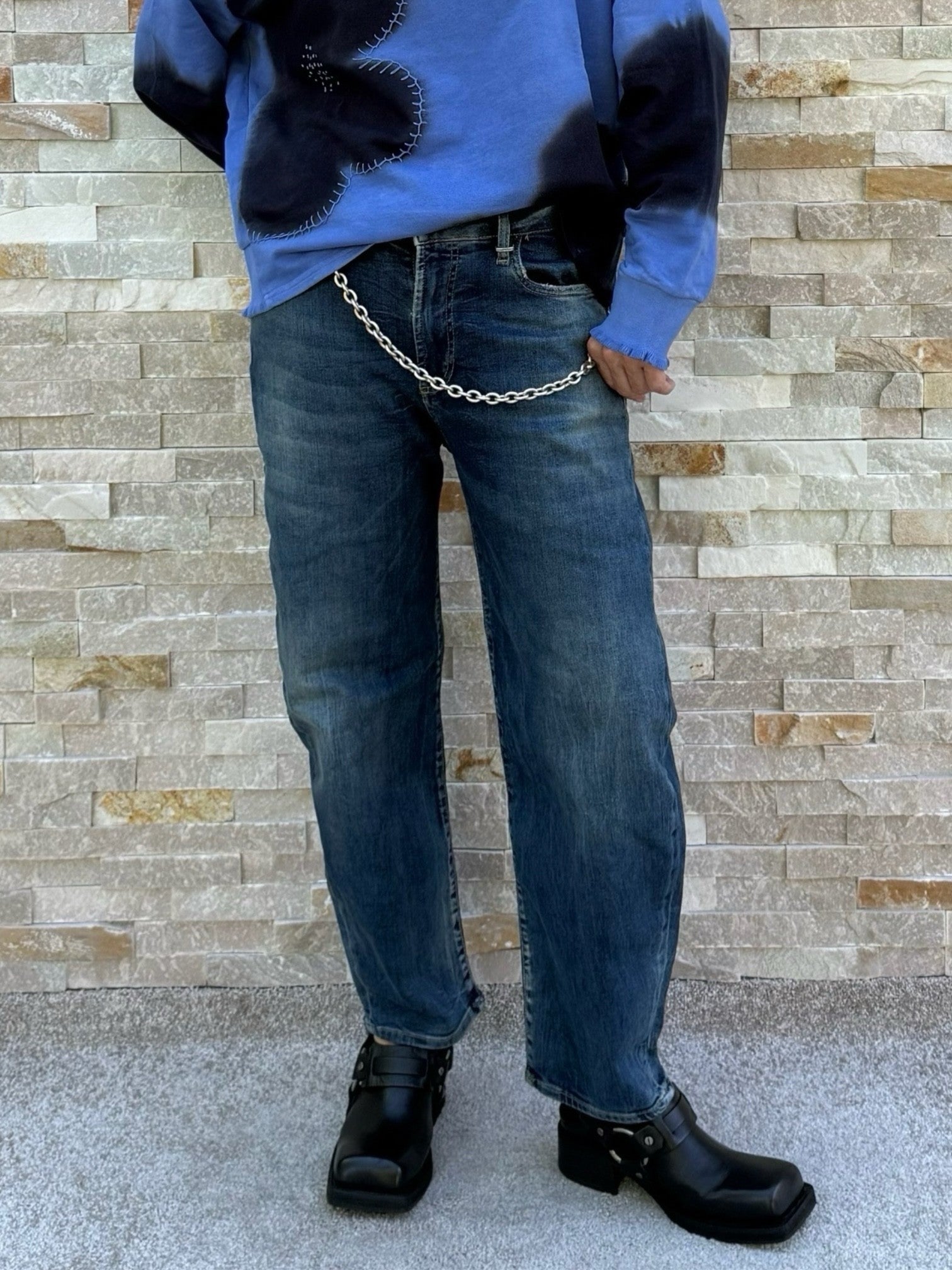 Jeans ER YOANA O-Shape in Queen Blue