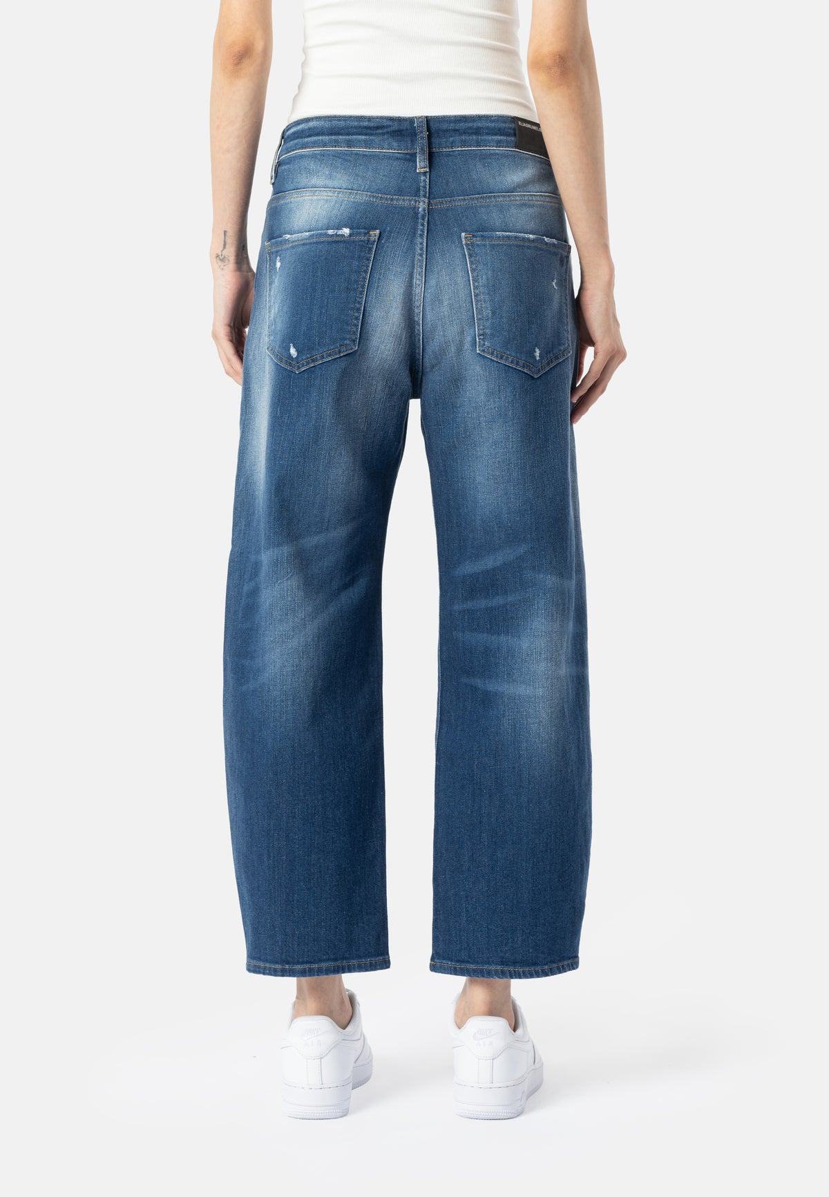 O-Shape Jeans YOANA in Shine Blue