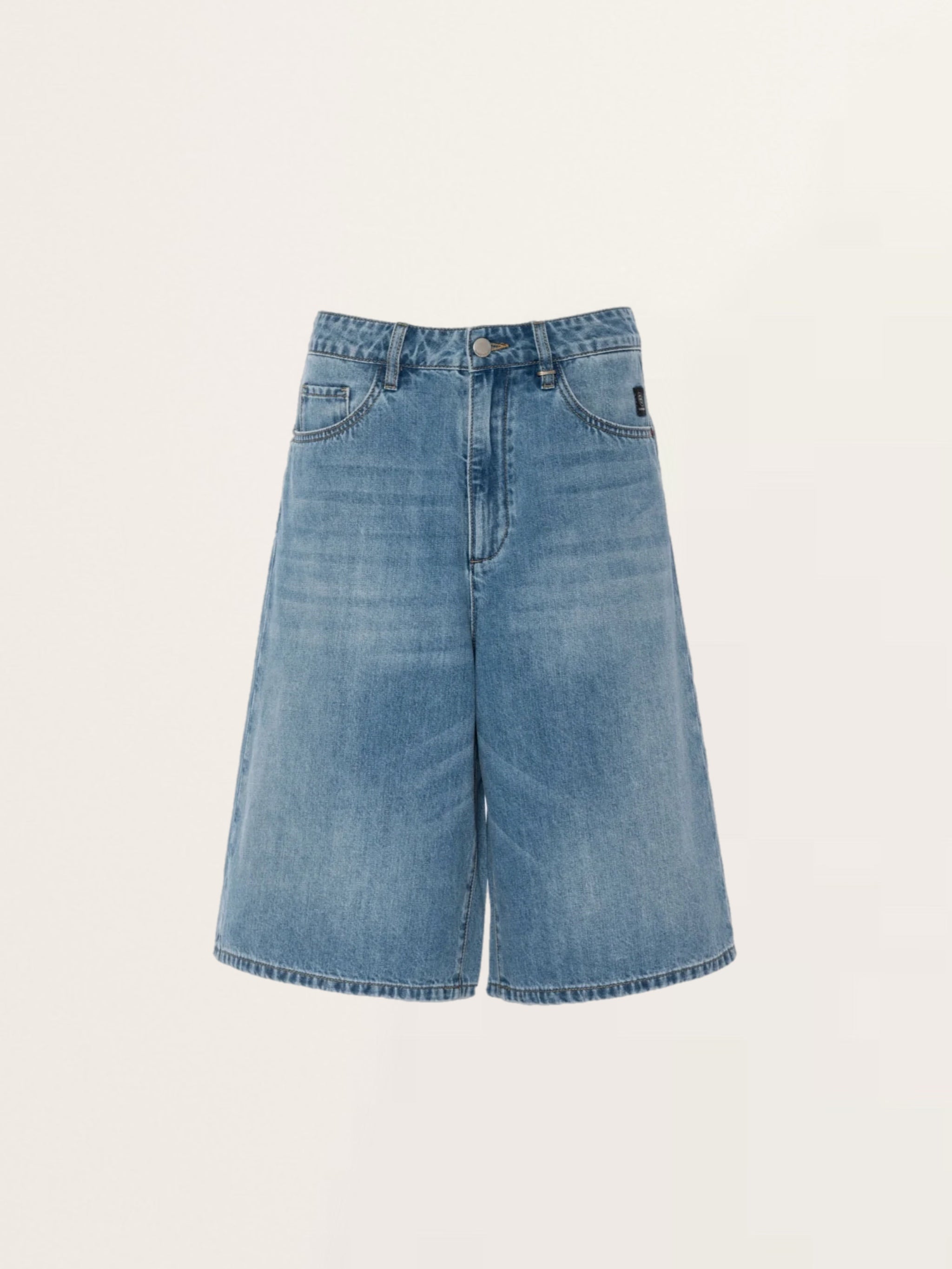 Jeans Bermuda Shorts JUDY in Steel Blue