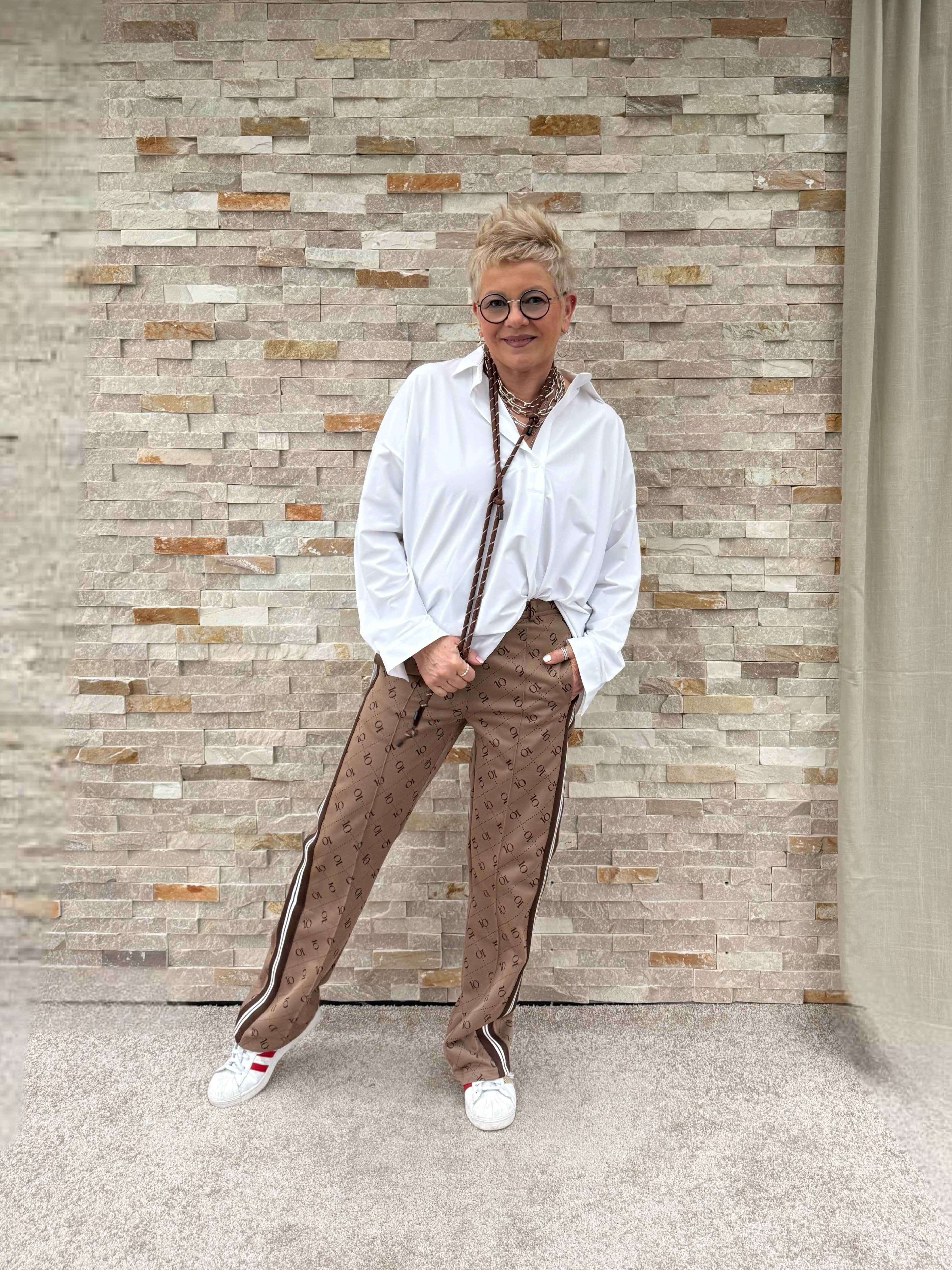 Track Pants Monogram in Toffee