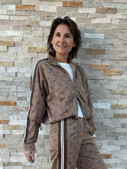 Blouson Track Jacket Monogram in Toffee