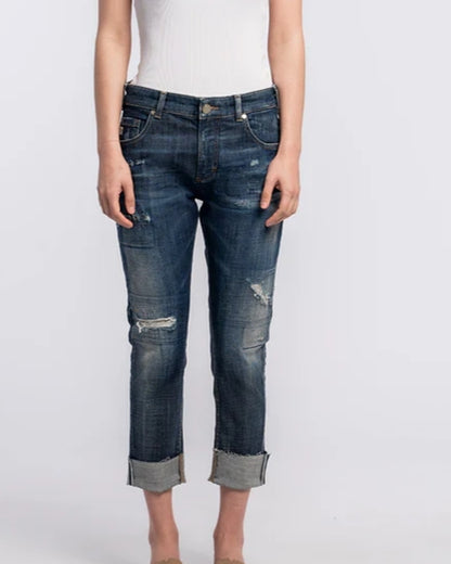 Jeans CASTERFELD | COOL TAPERED dark Denim