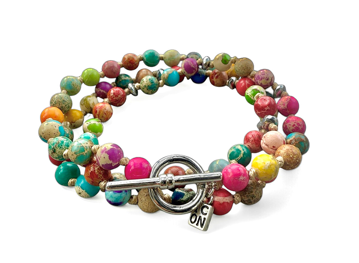 Pearl Necklace / Bracelet JOY Multi Color