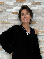 TORCHON ARGENTO necklace in silver