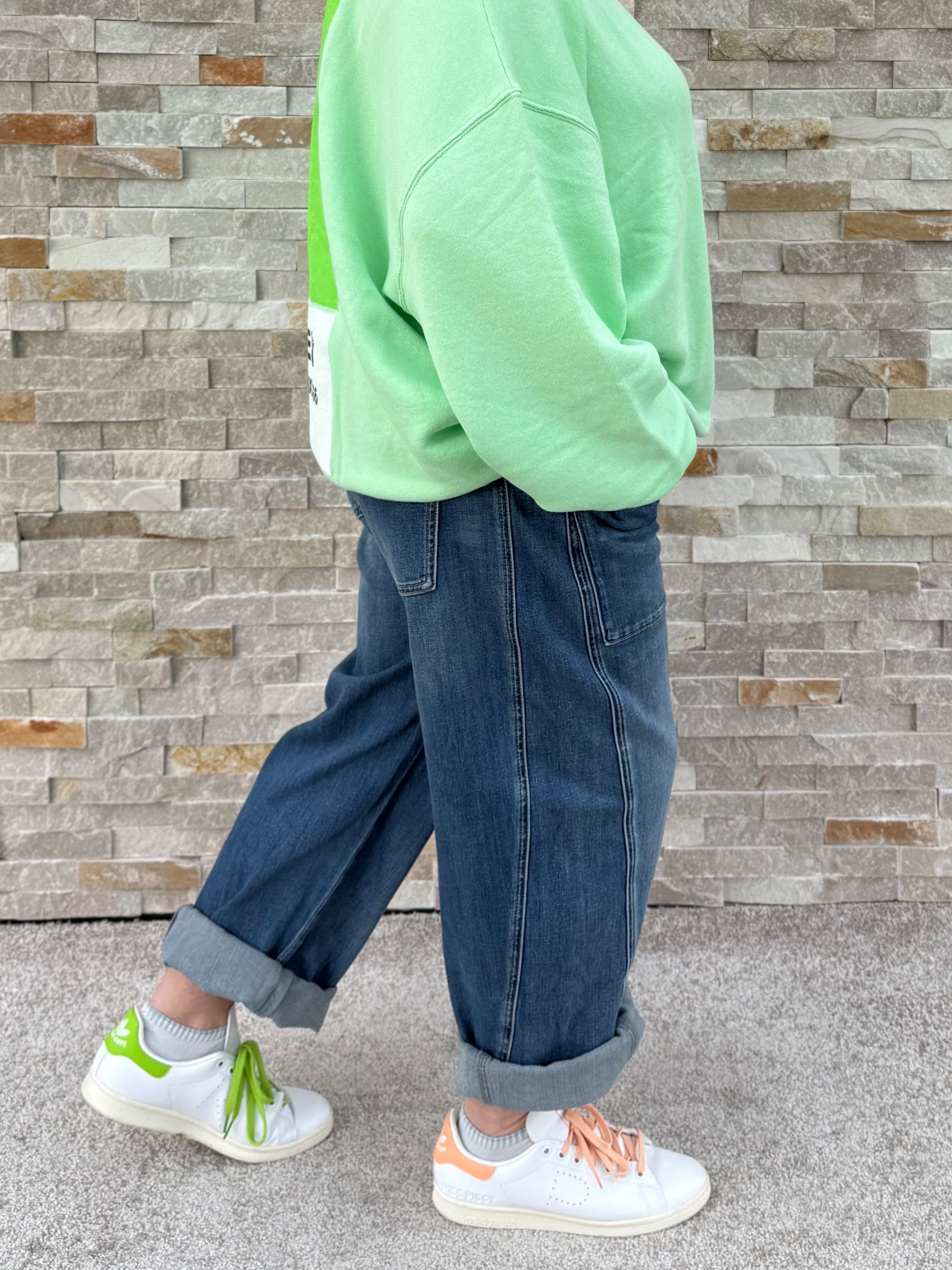 O-Shape Jeans ISABELLA in Domain Blue