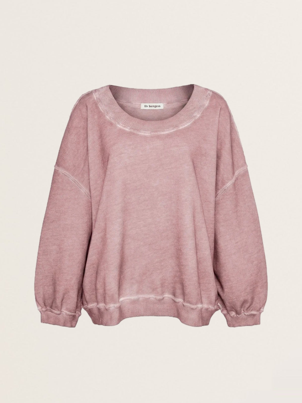 Oversized Sweatshirt Sky Organic Rosé Secco