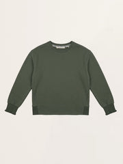 Sweatshirt mit Rüschendetail in Thyme