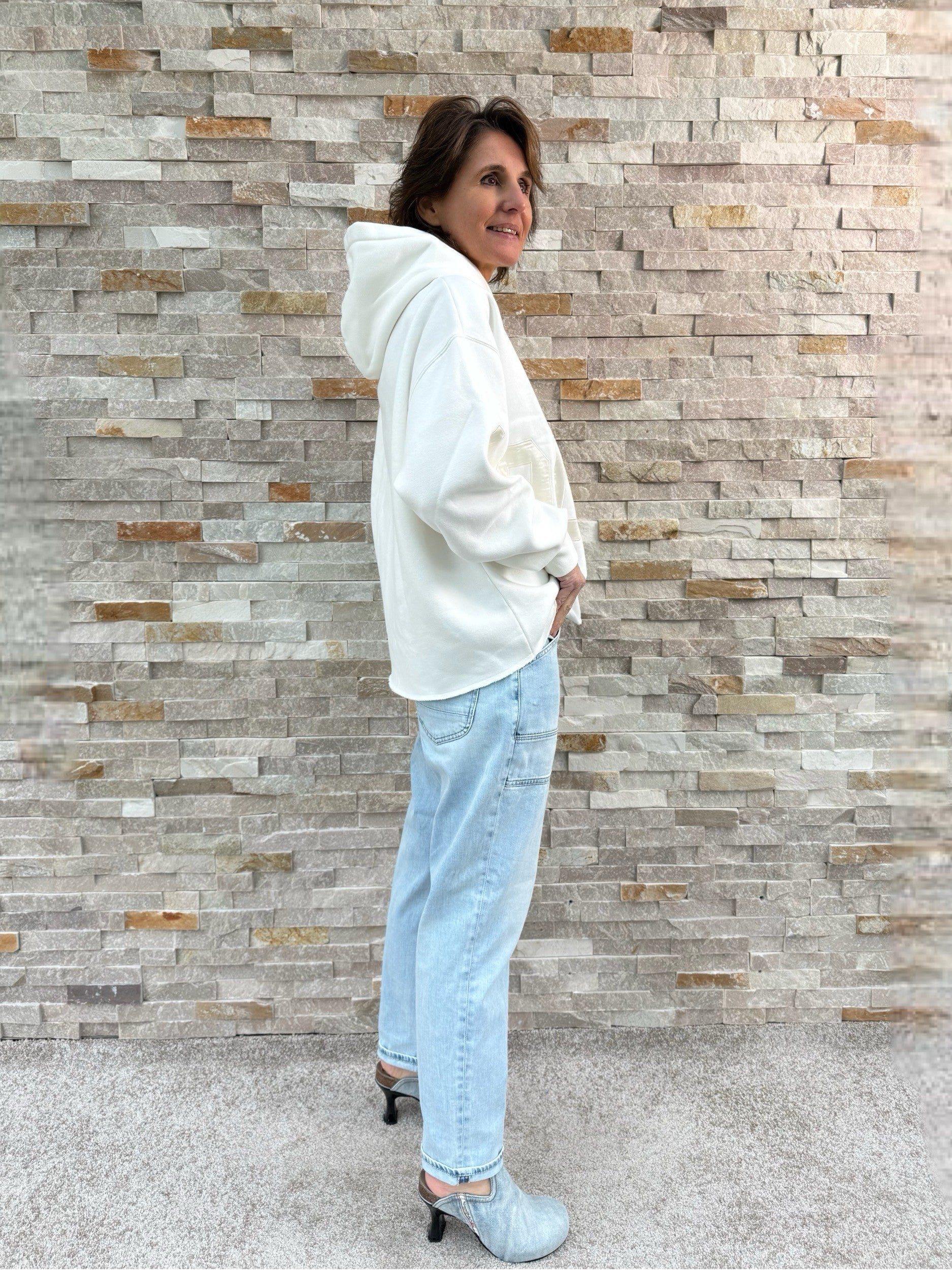 Girl Friend Jeans FERREOL in Hellblau