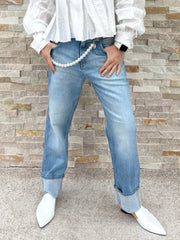 Jeans 400/60 girlfriend Jama blue N°5
