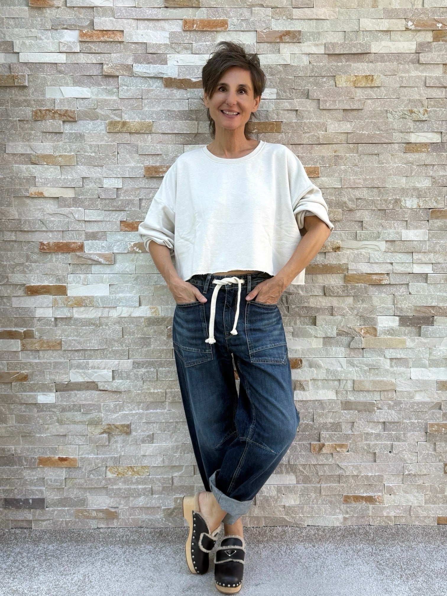 Jeans balloon Madie blau Nr.1