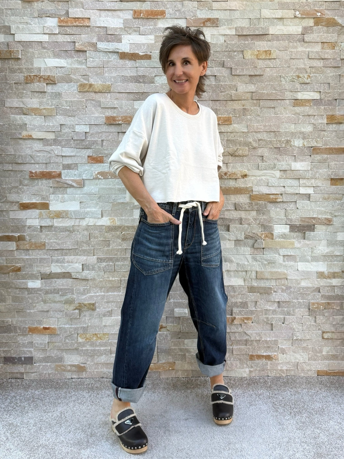 Jeans balloon Madie blau Nr.1