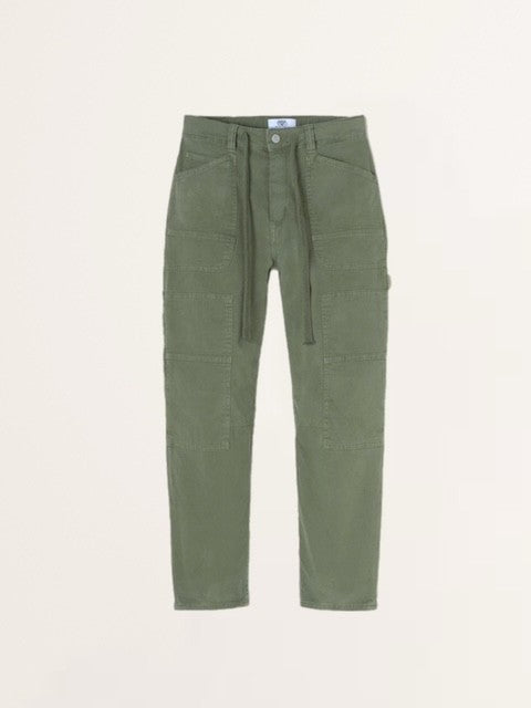 Loose Fit Jeans MADIE WORK in Pesto