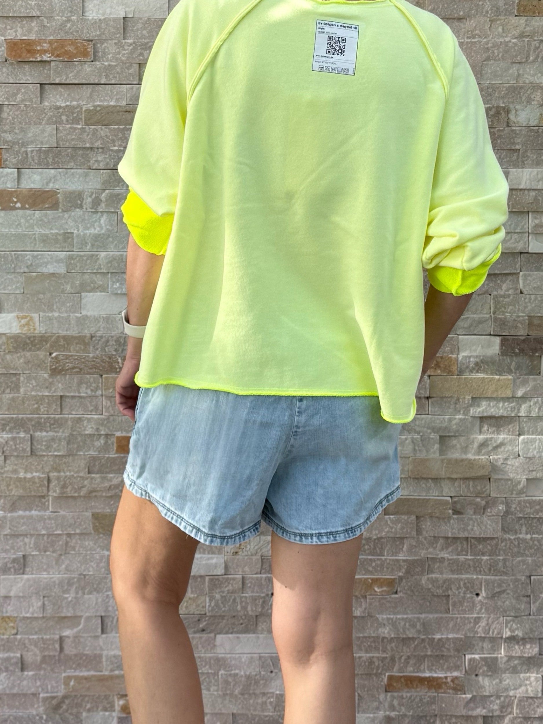 Denim Shorts GINESTE in Light Blue