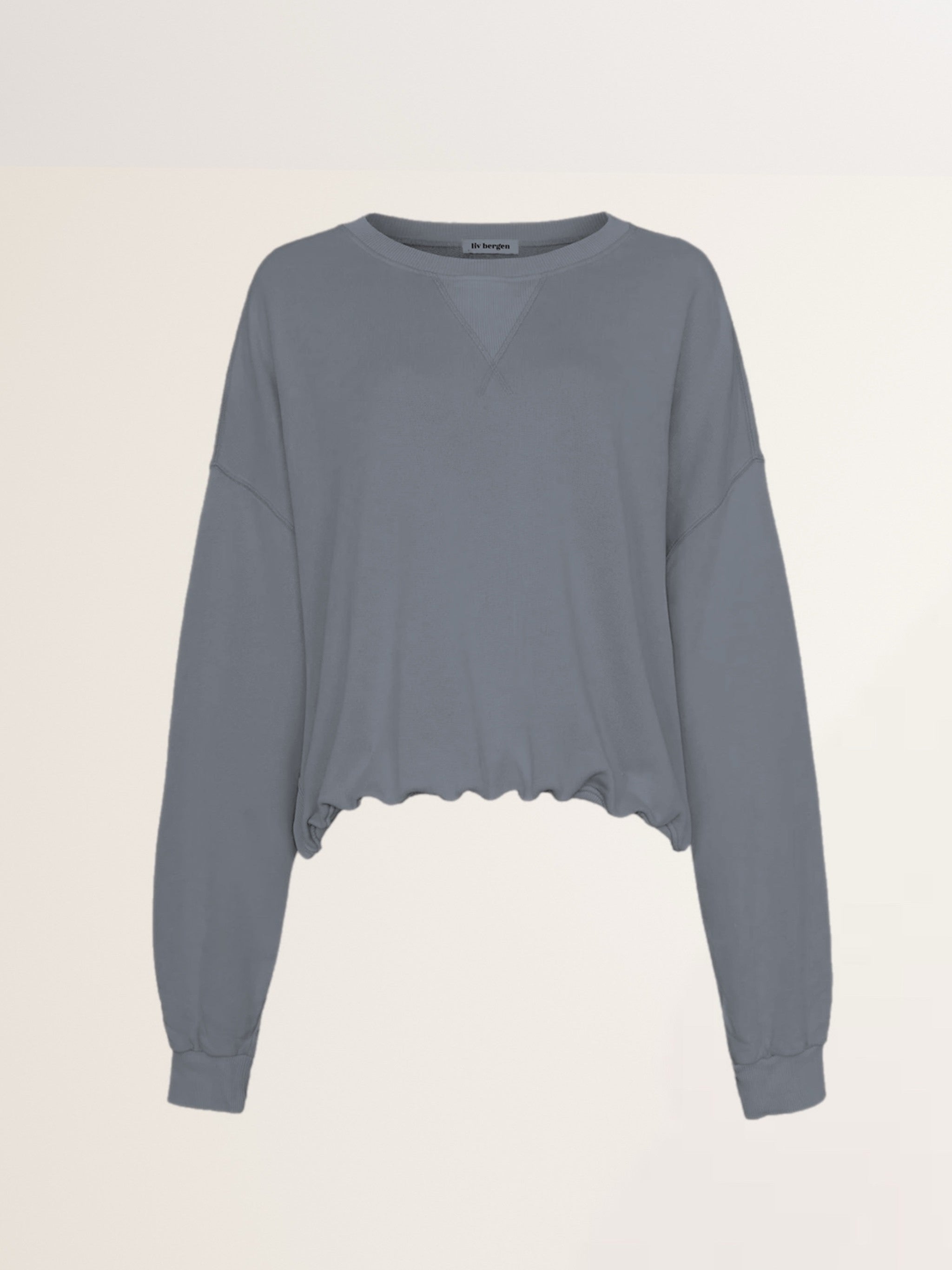 Balloon Sweatshirt GRETA VINTAGE in Phantom