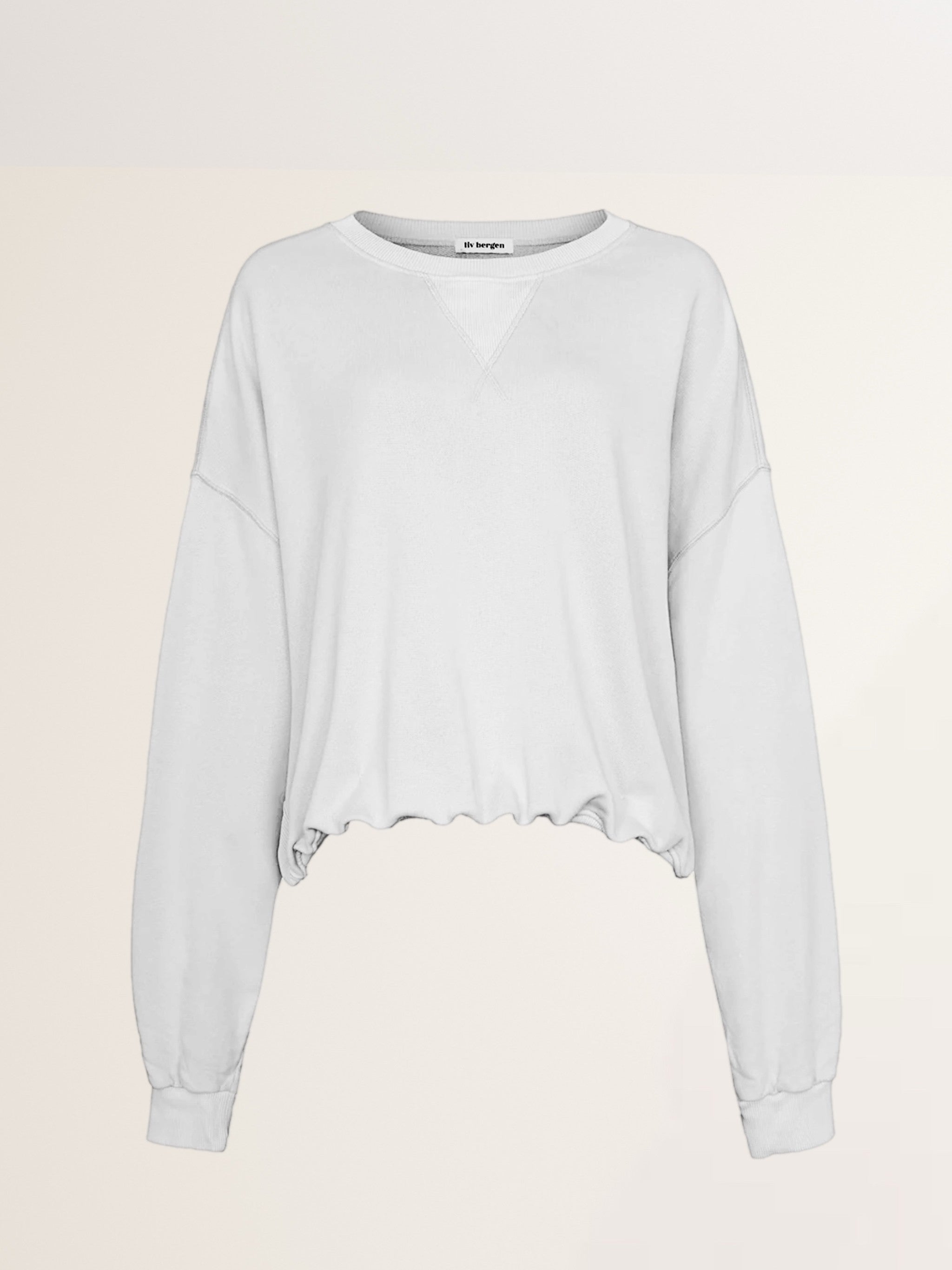Balloon Sweatshirt GRETA VINTAGE in Ivory