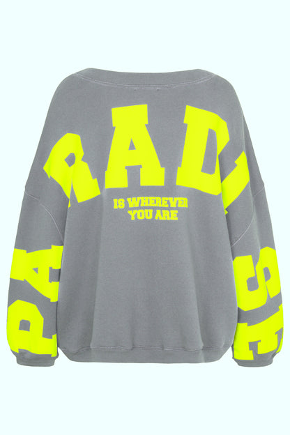 Oversized Sweatshirt SKY Paradise Rückendruck Rock Ridge