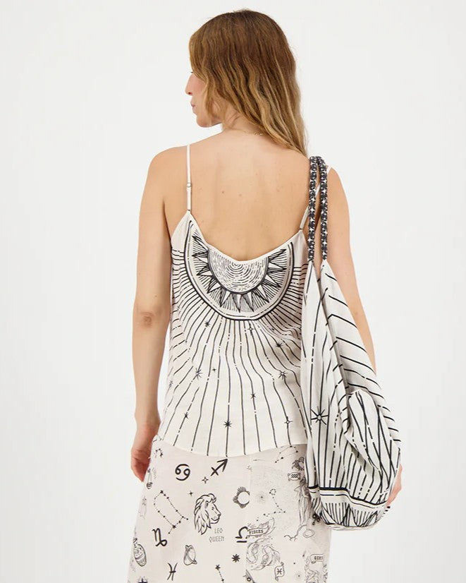 Blusen-Top mit Spaghettiträger Angelique Zodiac Camisole