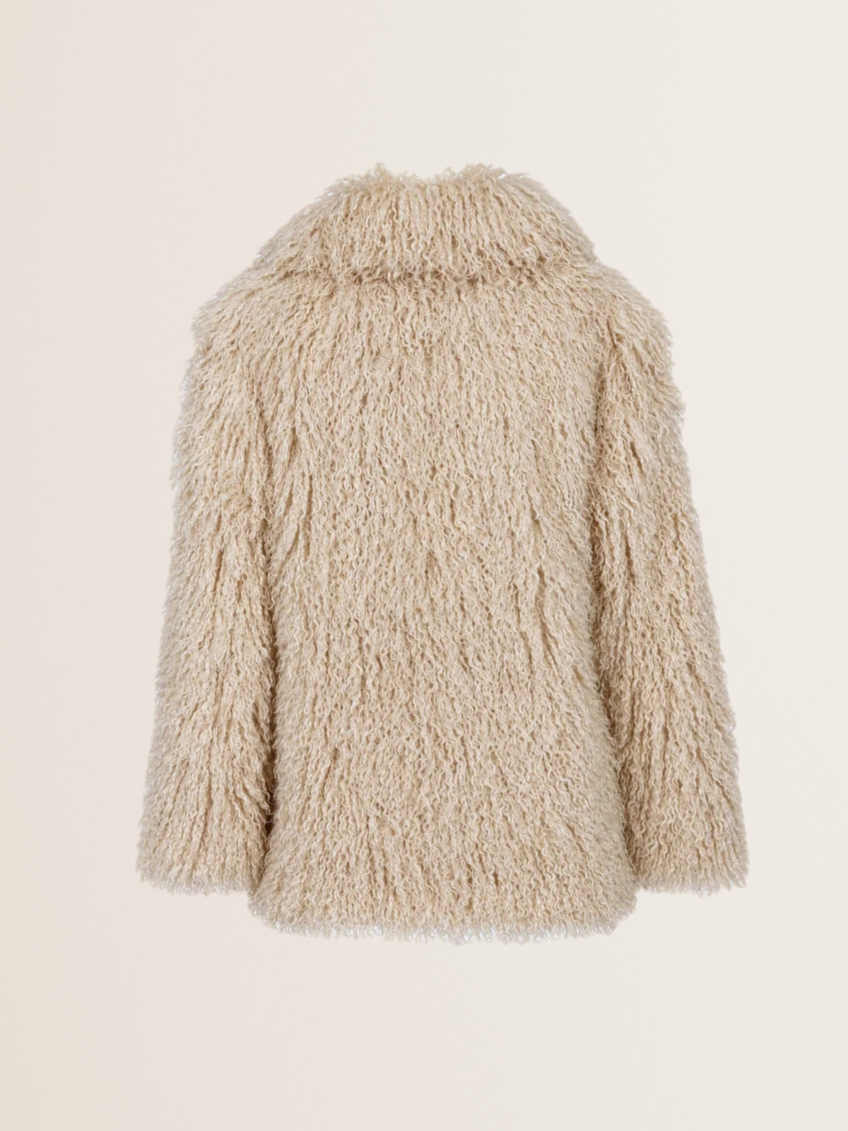 Felljacke KIWI FAUX FUR JACKET in light beige