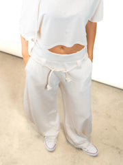 Barrel Jogg Pants OUSUGAR in chalk