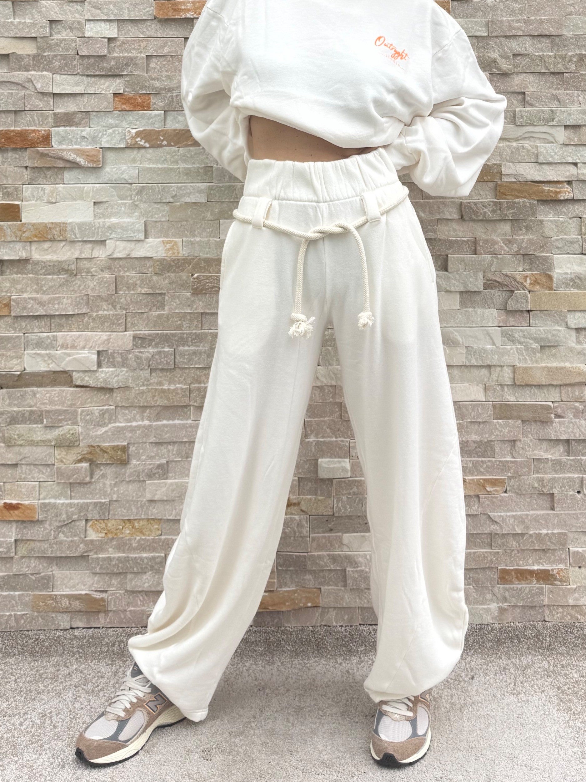 Barrel Jogg Pants OUSUGAR in chalk