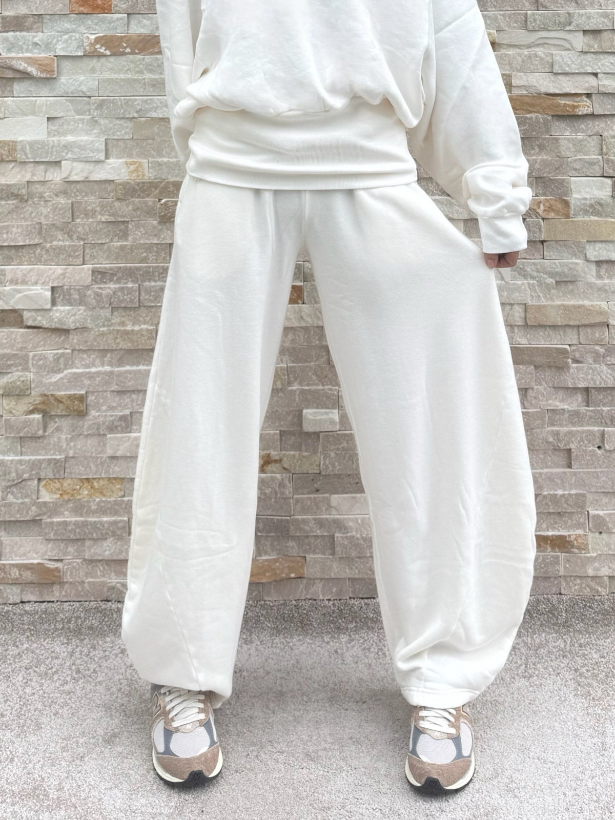 Barrel Jogg Pants OUSUGAR in chalk