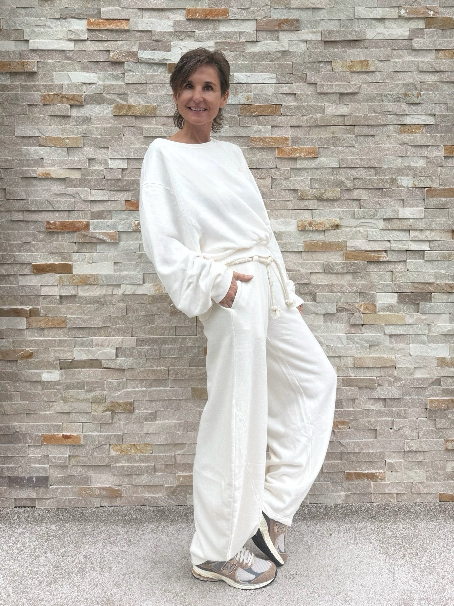 Barrel Jogg Pants OUSUGAR in chalk