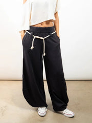 Barrel Jogg Pants OUSUGAR in charcoal
