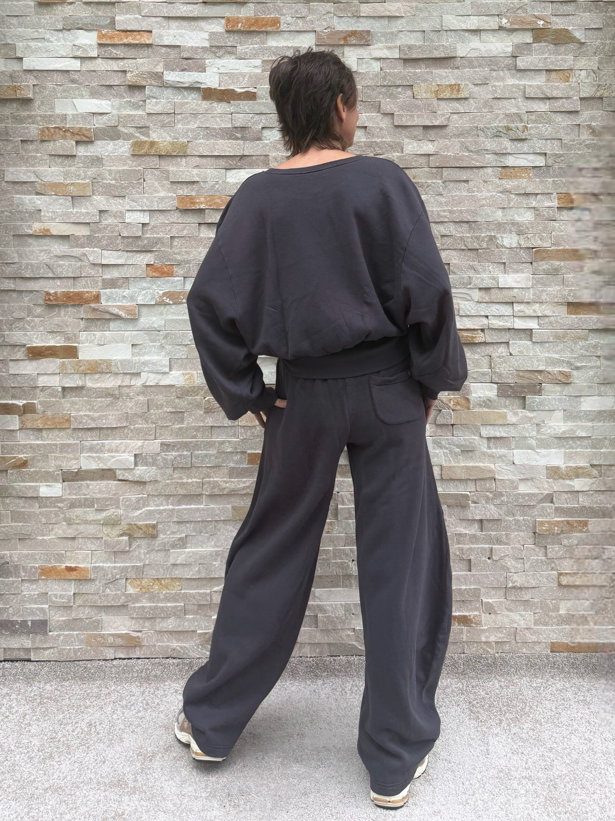 Barrel Jogg Pants OUSUGAR in charcoal