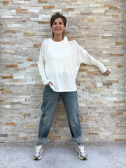 Longsleeves Shirt OUDREAMY in chalk
