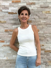 OULONA Tank Top in Chalk