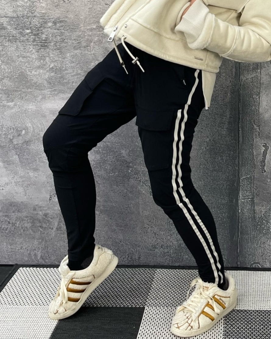Yoko Hi-Vis Cargohose YK301 Mit Kniepolstertaschen – Fluoreszierend Für Arbeit Und Einsatz