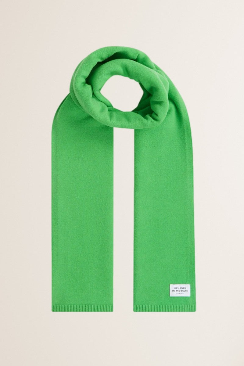 Großer Strickschal vibrant green