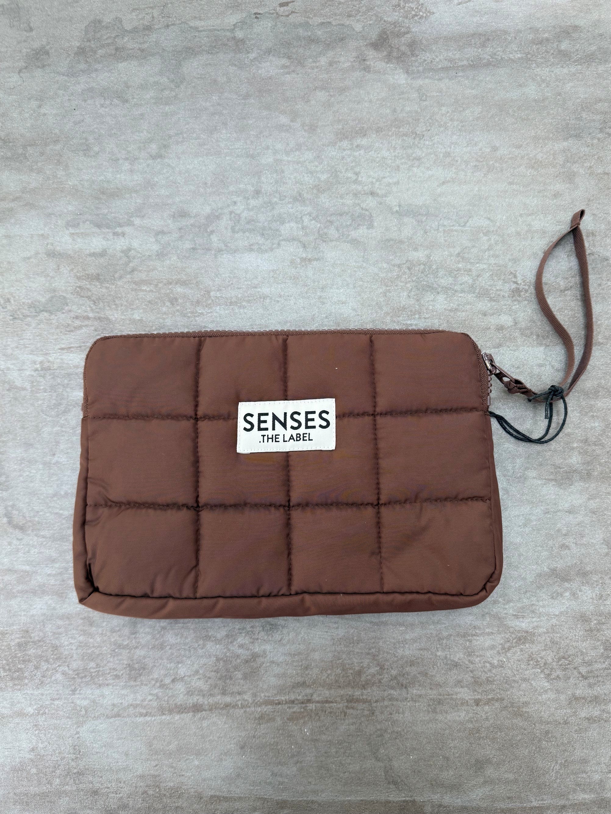 Kosmetiktasche Puffer Beauty Bag ALLI:SON brownie