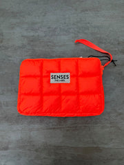 Kosmetiktasche Puffer Beauty Bag ALLI:SON volt orange