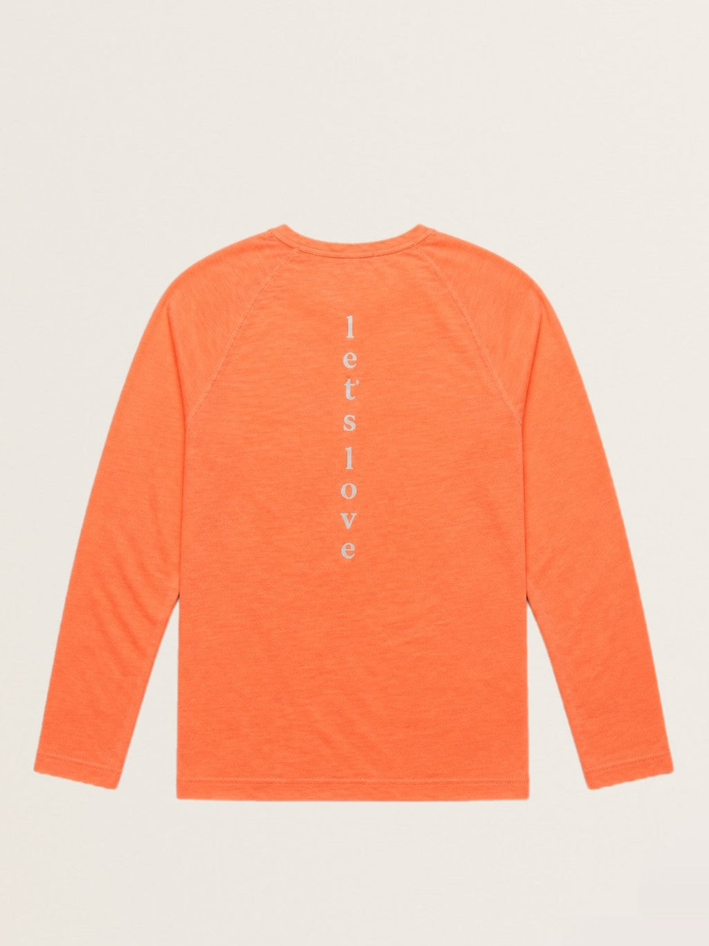 Longsleeve TAB:BY mit Raglanärmel in volt orange
