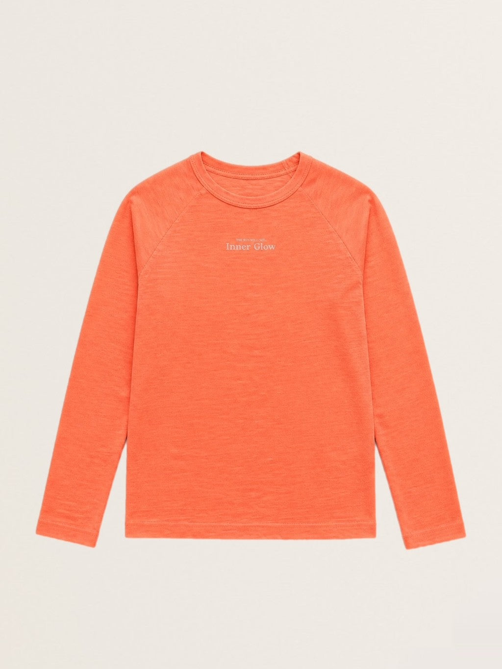 Longsleeve TAB:BY mit Raglanärmel in volt orange
