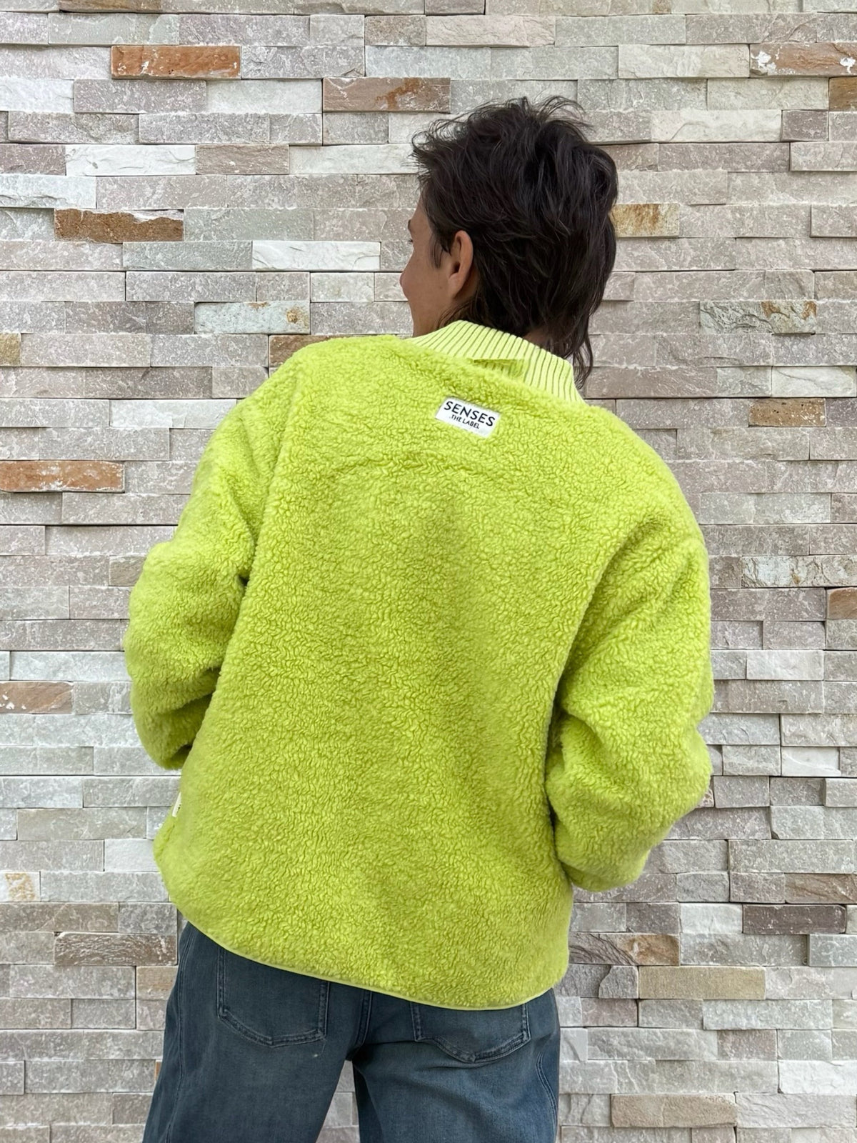 2-in-1 Wendjacke OK:RA im Blouson-Stil cool lime