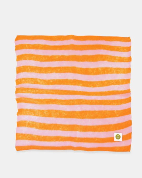 Cashmere Bandana CARROT CURL/PINK TULLE